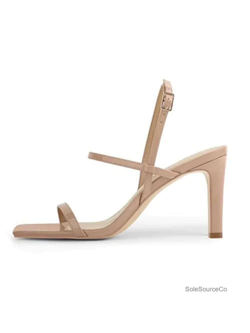 Strappy Open Toe High Heel Sandals with Ankle Strap